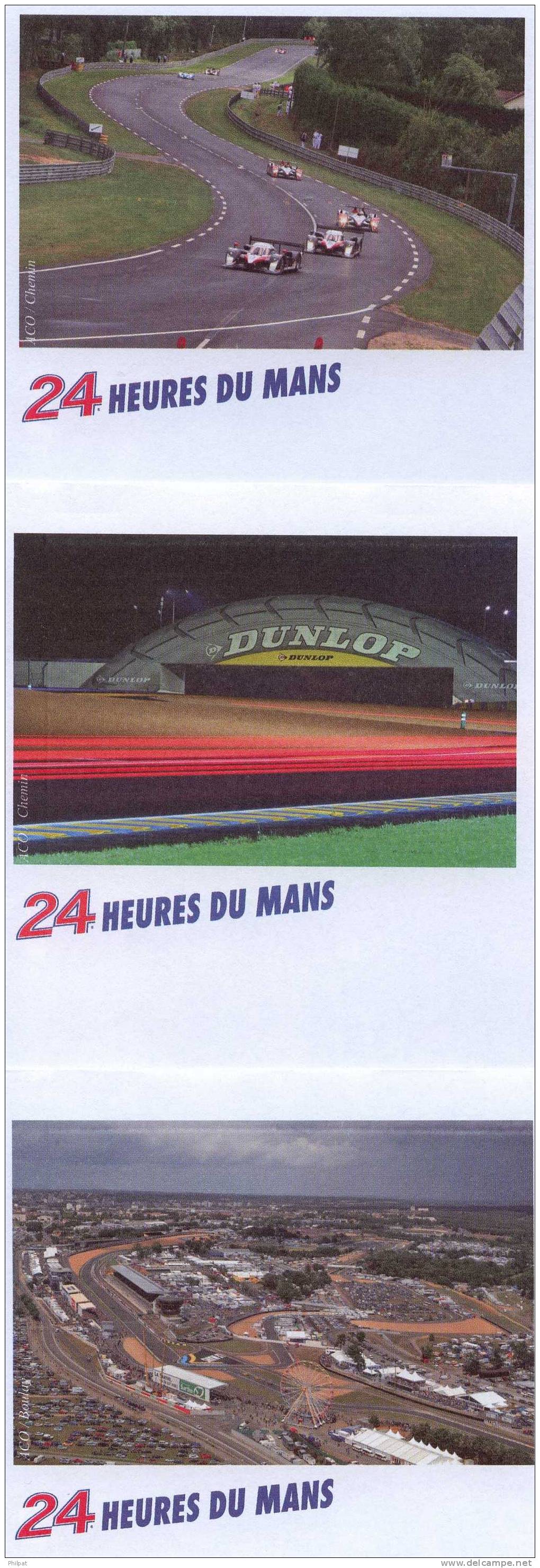 PAP PRET A POSTER 24 HEURES DU MANS 2009 SARTHE 72        9 ENVELOPPES - Prêts-à-poster:Overprinting/Beaujard