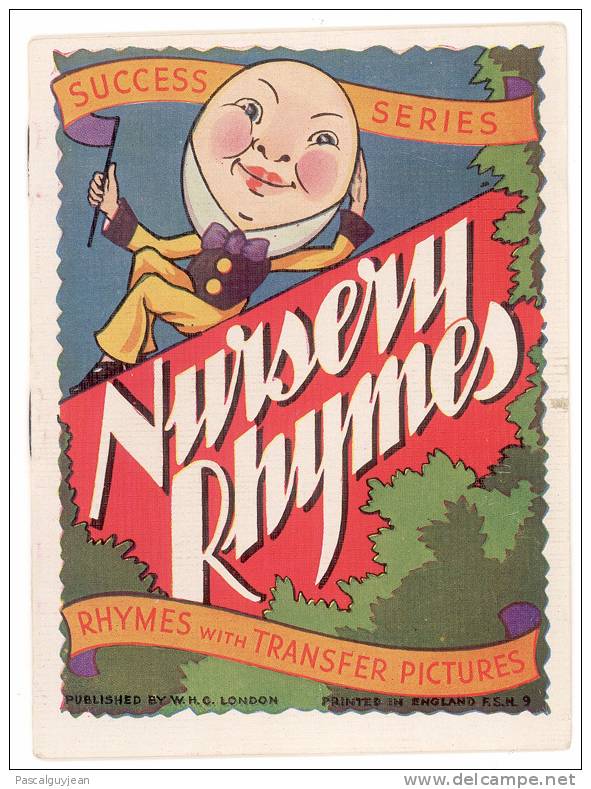 NURSERY RHYMES AVEC TRANSFERTS - HUMPTY DUMPTY - Activités/ Livres à Colorier