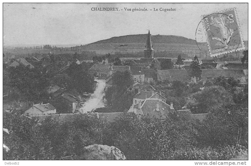 CHALINDREY .  - Vue Générale . - Le Cognelot - Chalindrey