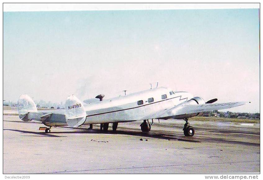 C120 Aviation Civile Lockheed 12 Not Used PPC - 1946-....: Moderne