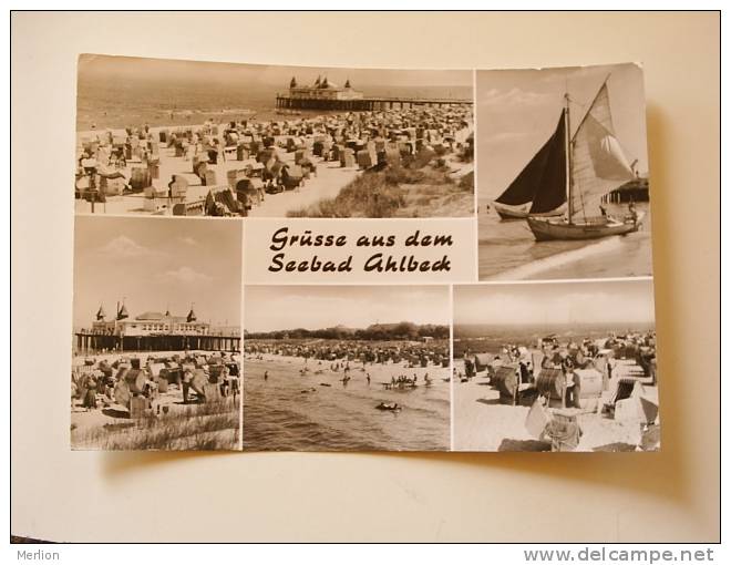 Seebad Ahlbeck   - Zurück -retour   F  D60476 - Usedom