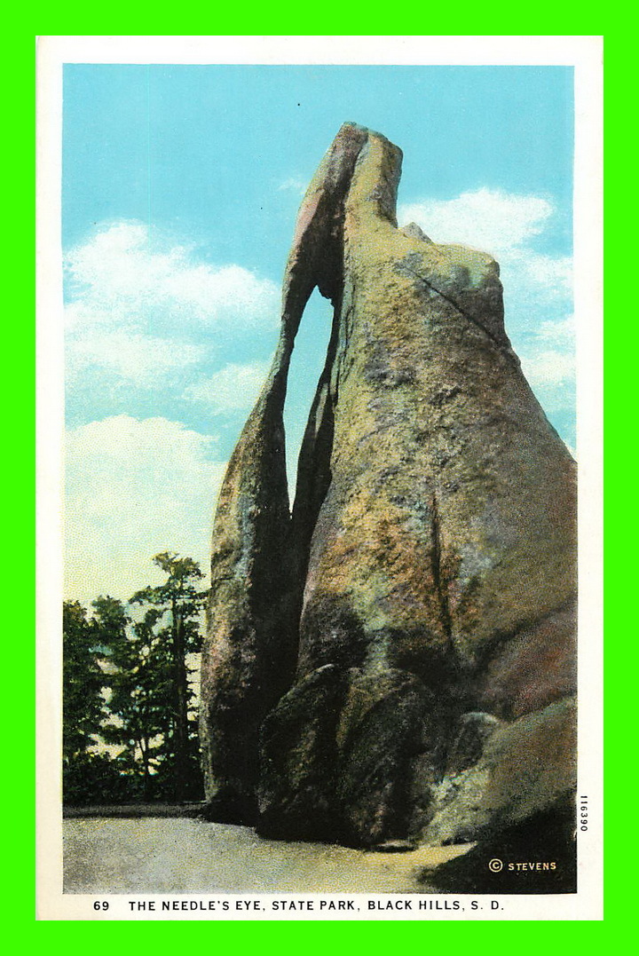 BLACK HILLS, SD - THE NEEDLE´S EYE, STATE PARK - L.B. HOLLISTER - STEVENS - - Other & Unclassified