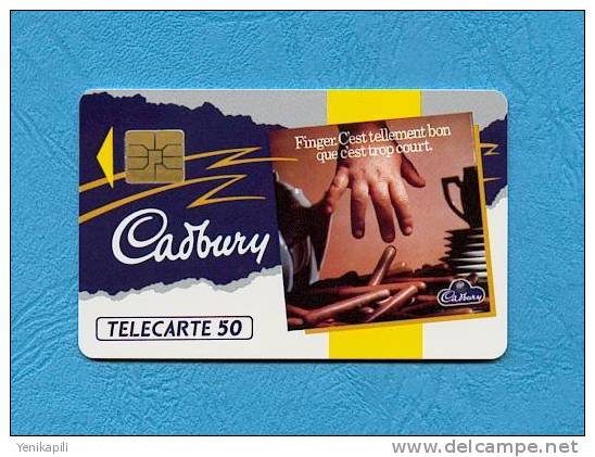 ( 2533 ) - FINGER  CADBURY  JAUNE  - (  En 357  ) - *** TTBE *** - Voir Scan - - 50 Einheiten