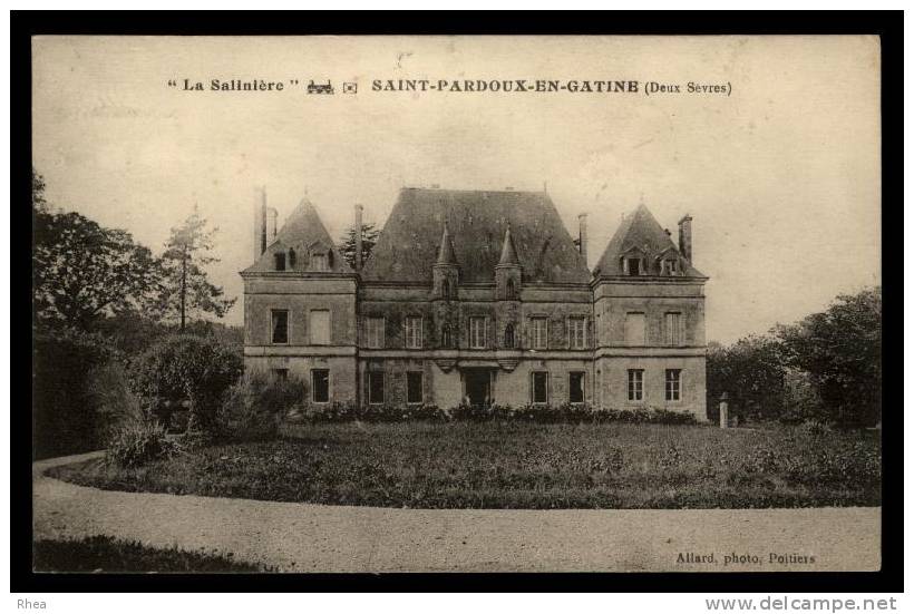 79 Saint-Pardoux Chateau D79D K79172K C79285C RH083696 - Other & Unclassified