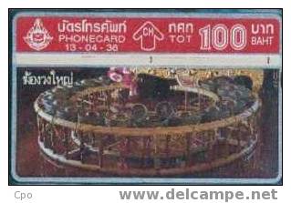 # THAILAND 13-04-36_3 Thai Classical Music Instruments - Gong-Wong 100 Landis&gyr  Tres Bon Etat - Thaïlande