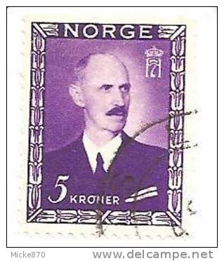 Norvège N°288 Oblitéré Haakon VII - Used Stamps