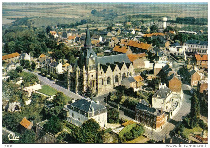 Carte Postale  80.  Montdidier Vue D´avion Trés Beau Plan - Montdidier