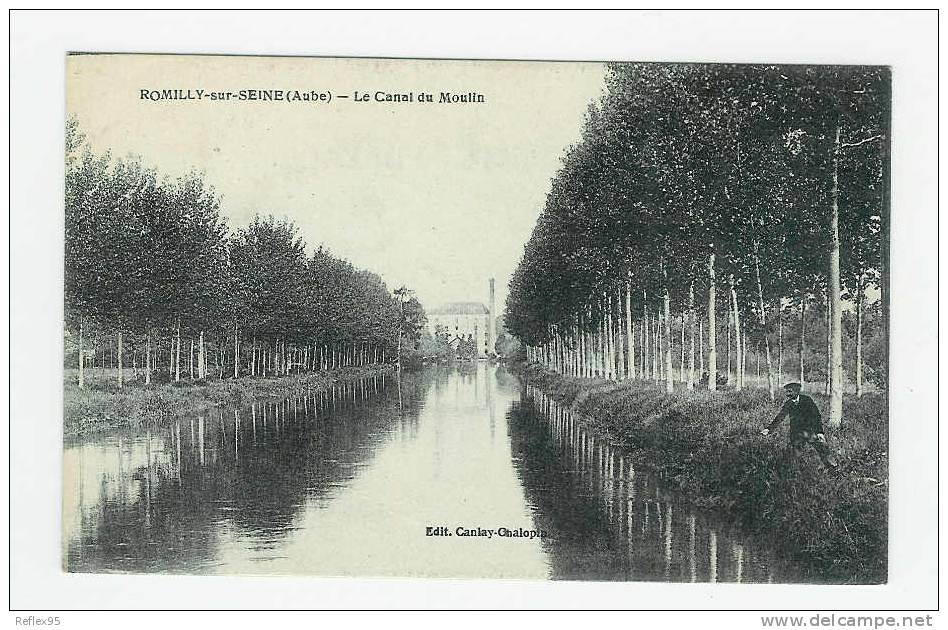 ROMILLY - Le Canal Du Moulin - Romilly-sur-Seine