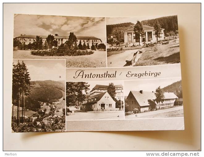 Antonsthal -Kreis Schwarzenberg - Erzgebirge - Zurück Retour  -  VF  D60489 - Breitenbrunn