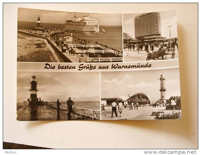 Warnemünde - Schiff  - Hotel Neptun   -zurück Retour   -  VF  D60501 - Ueckermuende