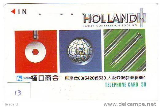 Telefoonkaart Uit Japan  (13) NEDERLAND GERELATEERD - Landschappen