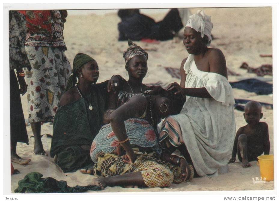 Scène De Coiffure , Afrique En Couleurs N° 8492 ;neuve , éd IRIS Export - Non Classés