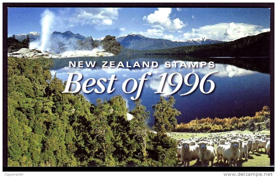 (029) New Zealand / Nouv. Zelande  Best Of 1996 Sheets / Bf / Blocs In Folder  ** / Mnh Michel BL 60-62 - Other & Unclassified