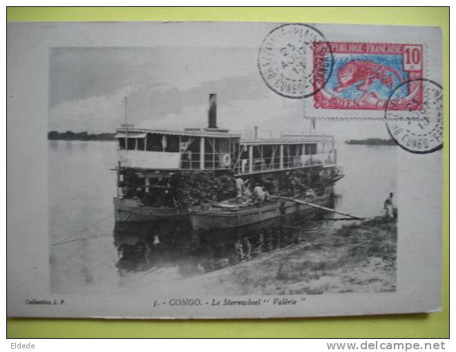 Le Sternwheel " Valerie " Bateau A Aube  Voyagé - Brazzaville