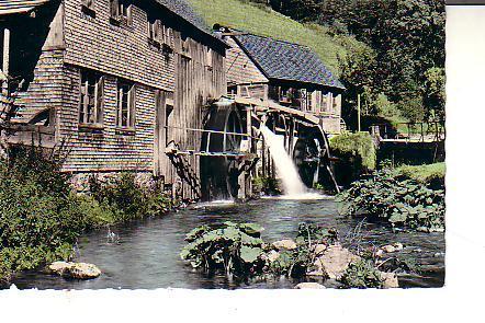 Forêt Noire; Ancien Moulin à Eau : Le Drei Steigen - Moulins à Eau