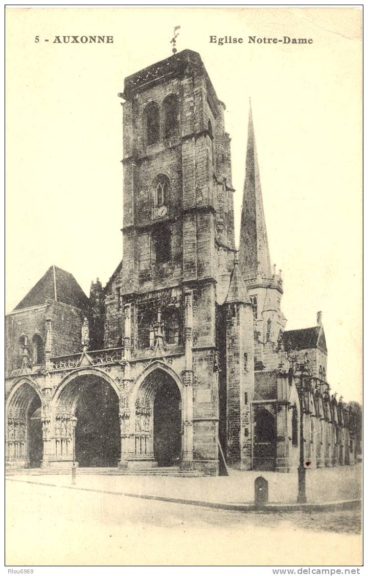 ISSUE  D UNE RARE SERIE DE CARTES  POSTALES      AUXONNE   EGLISE NOTRE DAME - Auxonne