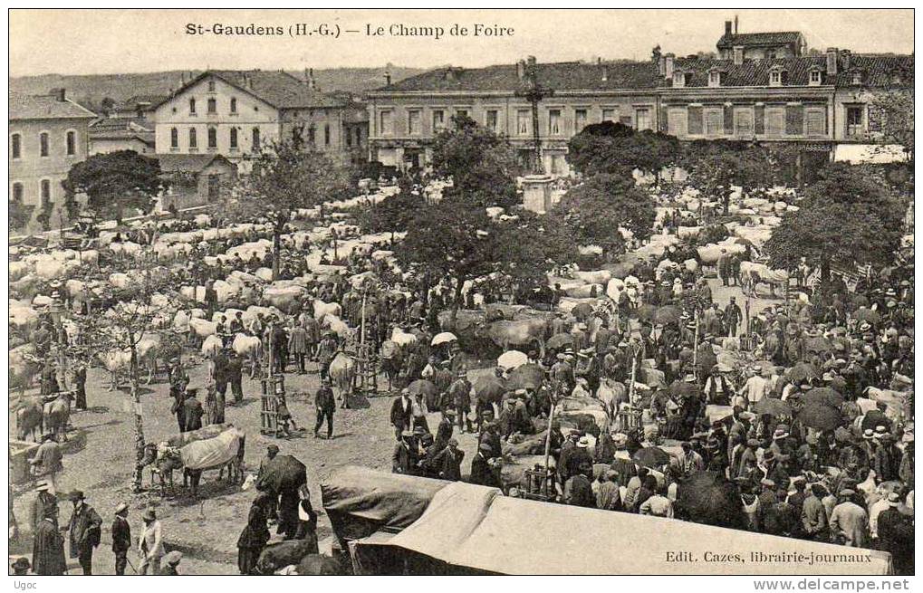 CPA - 31 - SAINT-GAUDENS - LE Champ De Foire - 883 - Saint Gaudens