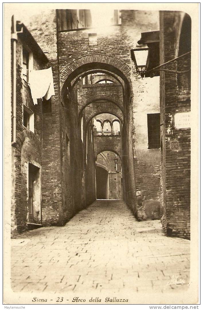 Siena Arco Della Galluzza - Siena