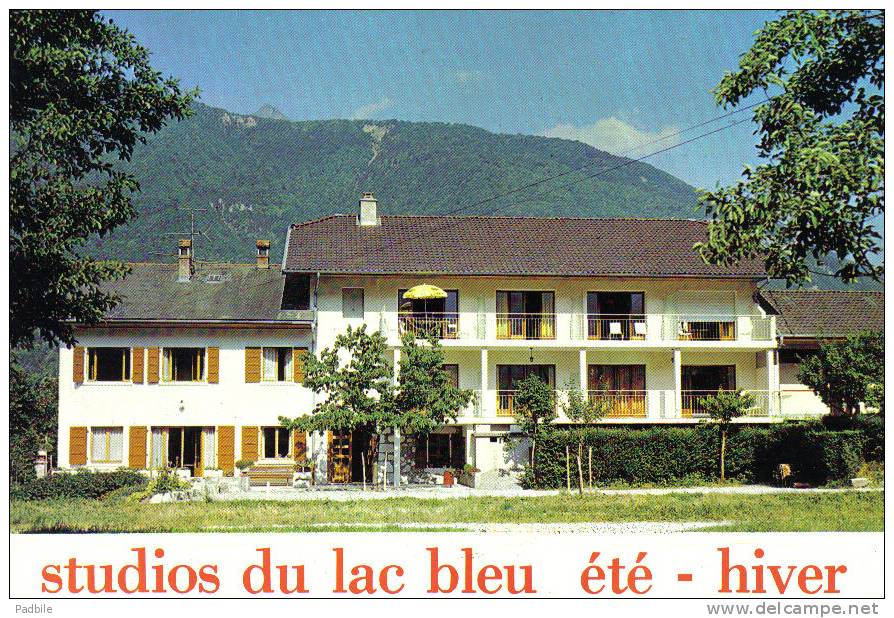 Carte Postale 74. Doussard Les Studios Du Lac Bleu Prés D'Annecy  Trés Beau Plan - Doussard