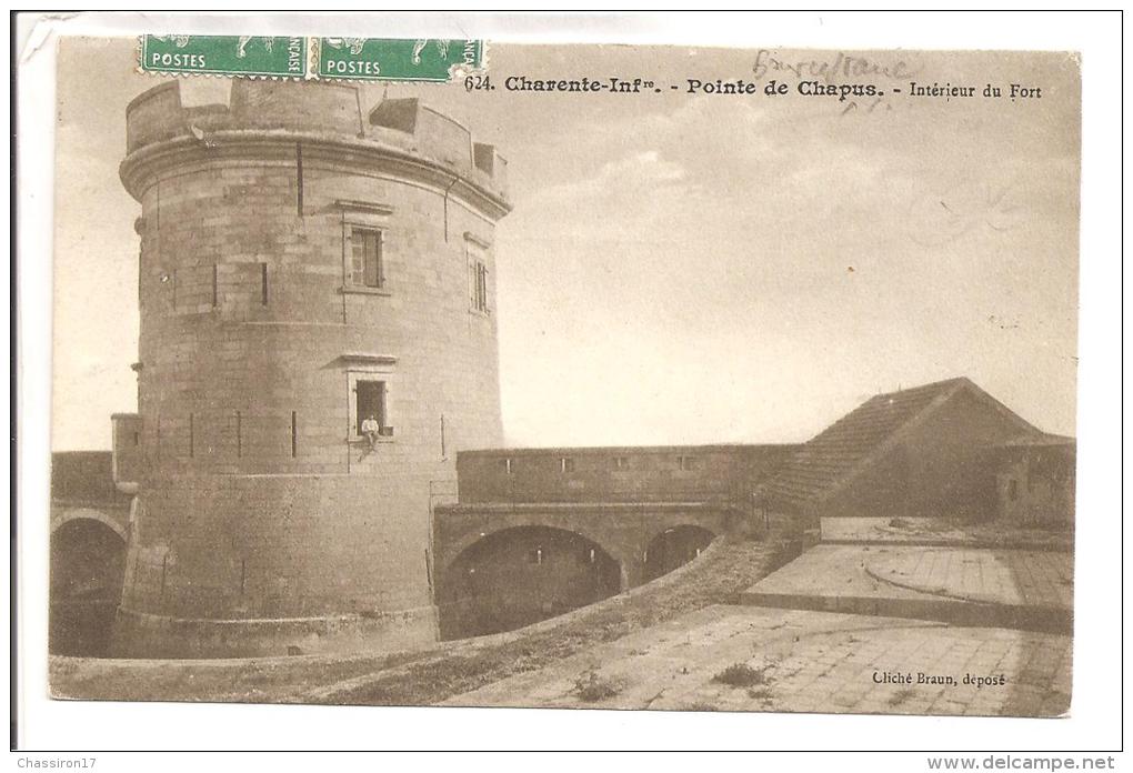 17 -  LE  CHAPUS - Lot De 3 Cartes - Intérieur -Fort à Marée Basse- Départ Des Vapeurs Vers L'île D' Oléron - Marennes