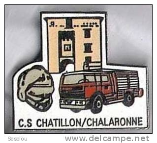 C.S Chatillon / Chalaronne, La Caserne - Firemen