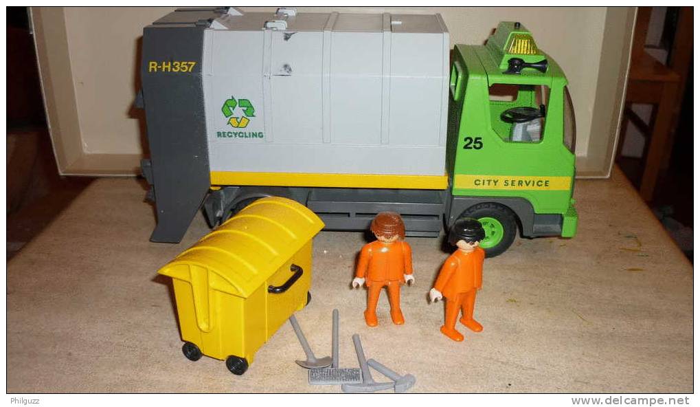 Camion poubelle Playmobil 3121 sur Gens de Confiance