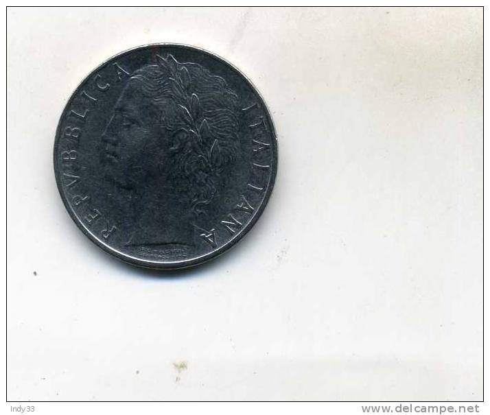 - MONNAIE ITALIE 1946... 100 LIRE . 1956 - 100 Lire