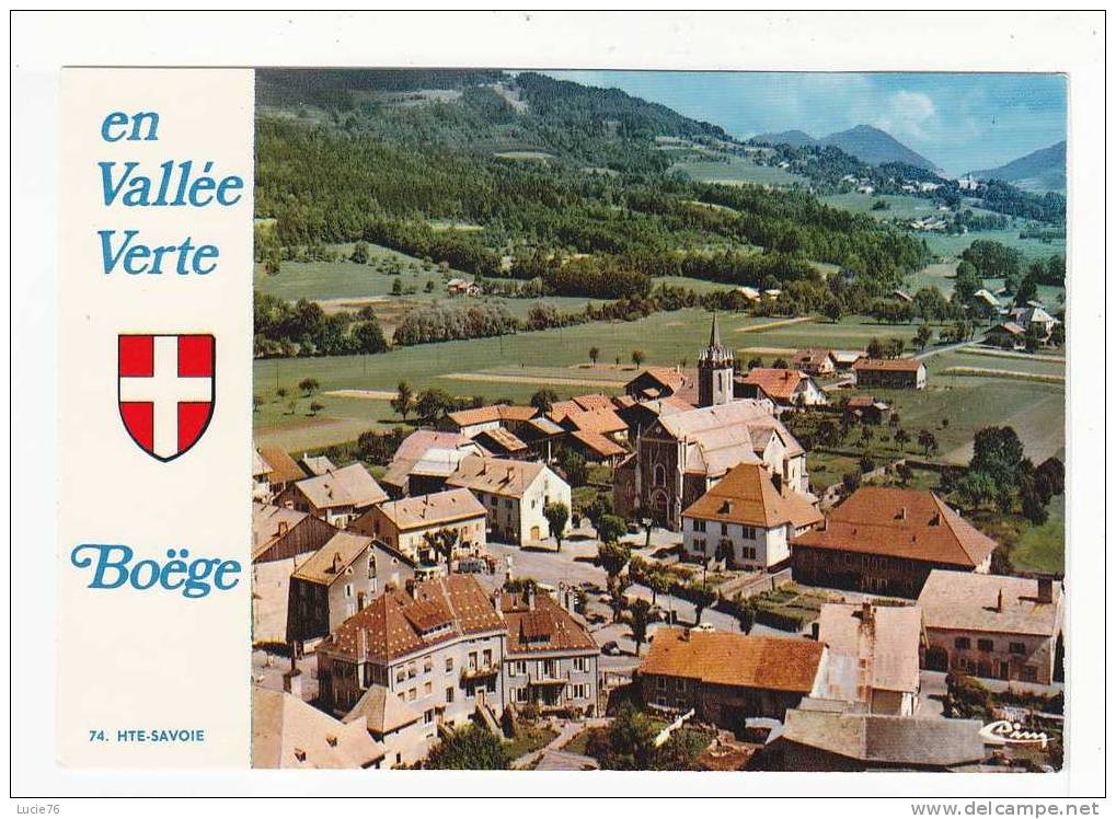 BOEGE -  Vue Générale Aérienne - Boëge