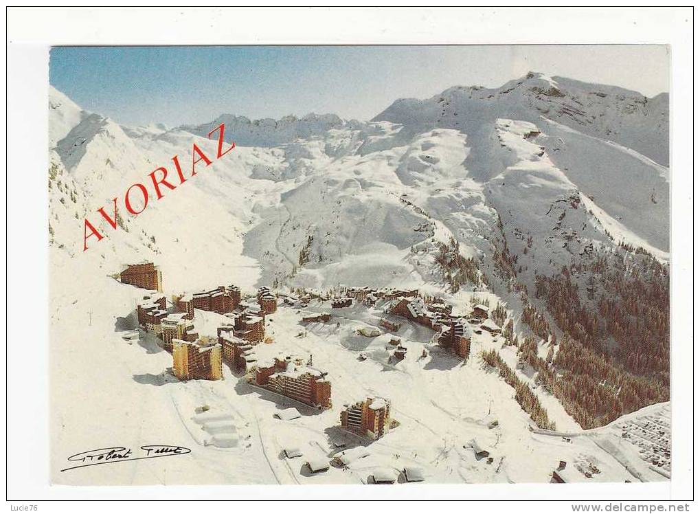 AVORIAZ  -  Les Pistes De Ski Et Les Hauts Forts - N° 629 - 85 - Avoriaz