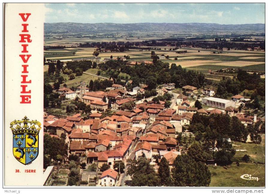 Viriville - A Ci 50-87 - Vue Générale Aérienne CPM - Viriville