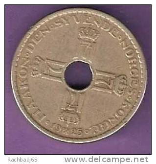 NORGE 1 KRONE  1925 - Norway