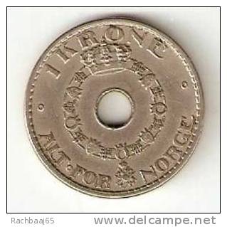 NORGE 1 KRONE  1925 - Norvegia