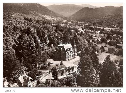 En Avion Au-dessus De Giromagny - Colonie De Vacances De La Ville De Belfort - Giromagny