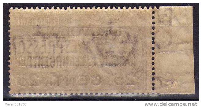 ITALIA 1917 - P.A. Idrovolante Napoli - Palermo ** Bdf         (g205) - Airmail