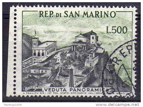 San Marino 1958 - Panorama  (g212) - Used Stamps