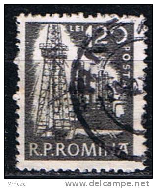 #4671 - Roumanie/Industrie Pétrolière Yvert 1702 Obl - Oil