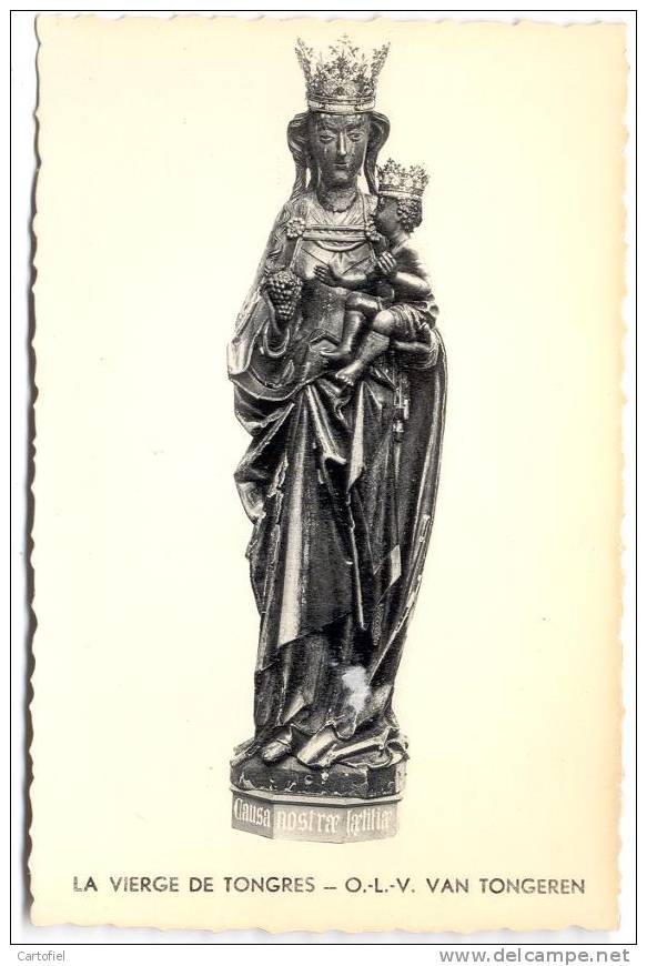 TONGEREN- OLV VAN TONGEREN-LA VIERGE DE TONGRES-NIET VERSTUURD-ZIE DE SCANS RECTO-VERSO - Tongeren