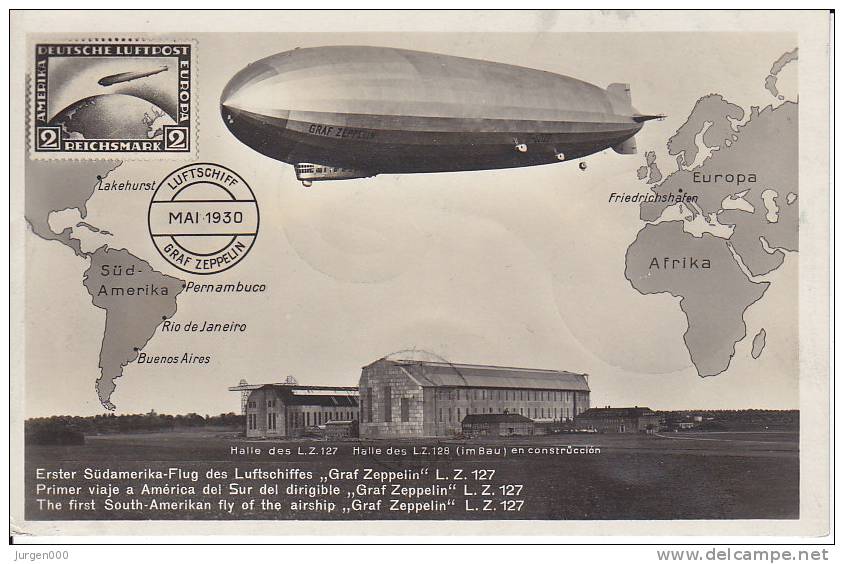 Europa-Nordamerikafahrt E, LZ129 (B117) - Zeppeline