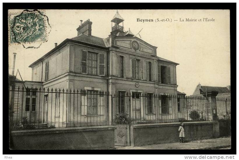 78 Beynes Ecole Mairie D78D K78420K C78062C RH084052 - Beynes