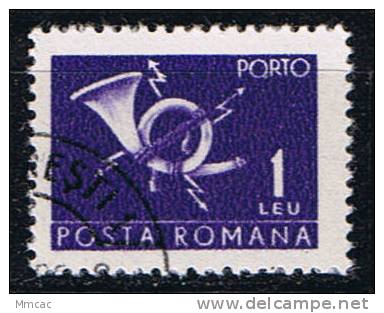 #4699 - Roumanie Yvert Taxe 132 Obl - Oblitérés