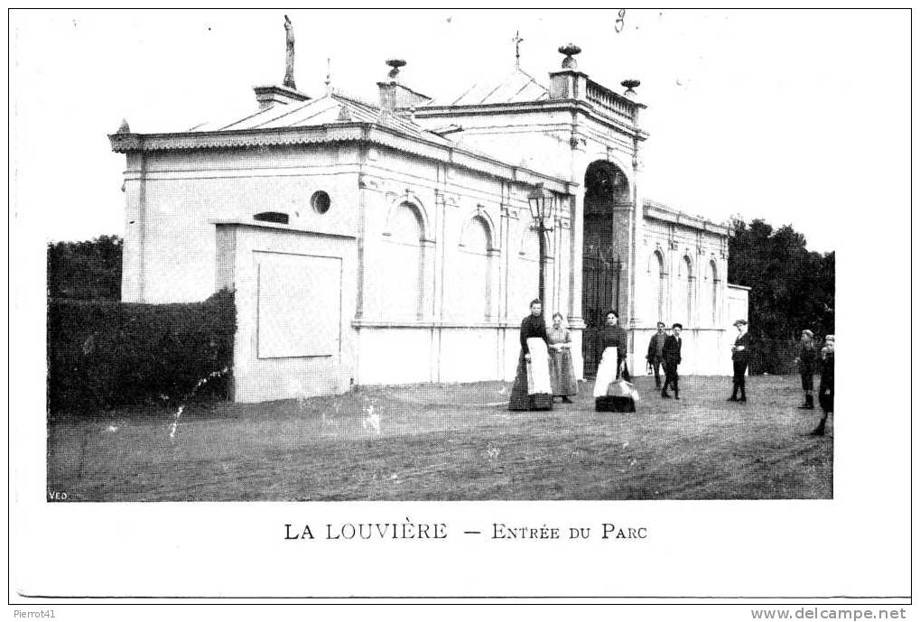 LA LOUVIERE - Entrée Du Parc - La Louvière