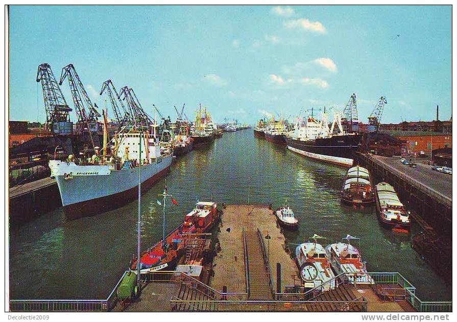ZS1236 Bateaux Ship Germany Bremen Harbour Not Used PPC - Fishing Boats
