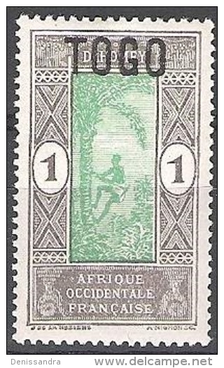 Togo 1921 Michel 42 Neuf * Cote (2002) 0.50 Euro Cocotier - Ungebraucht