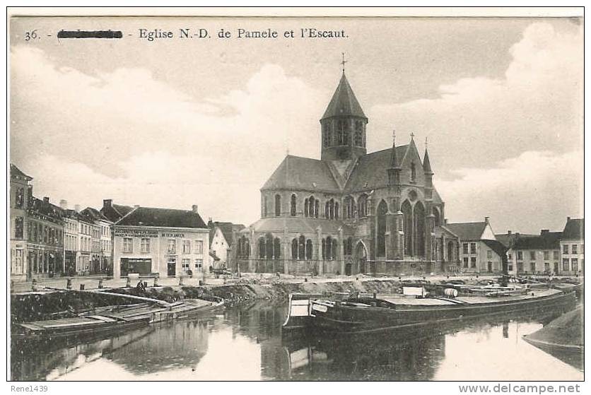 Audenaerde Eglise N.D. De Pamele Et L'Escaut - Oudenaarde