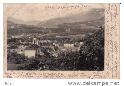 Austria, Reichenau Bei Payerbach 1901 Old Postcard. - Sonstige & Ohne Zuordnung