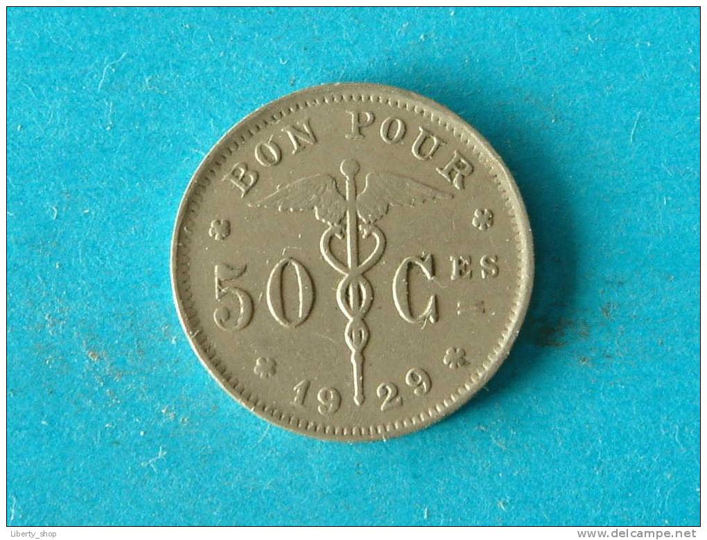 1929 FR - 50 CENTIMES ! - 50 Cents