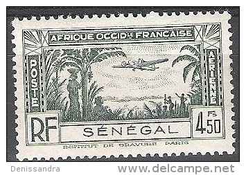 Senegal 1935 Michel 157 Neuf ** Cote (2001) 0.90 Euro Avion - Neufs