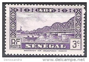 Senegal 1935 Michel 120 Neuf ** Cote (2001) 0.60 Euro Dakar Pont Faidherbe - Unused Stamps