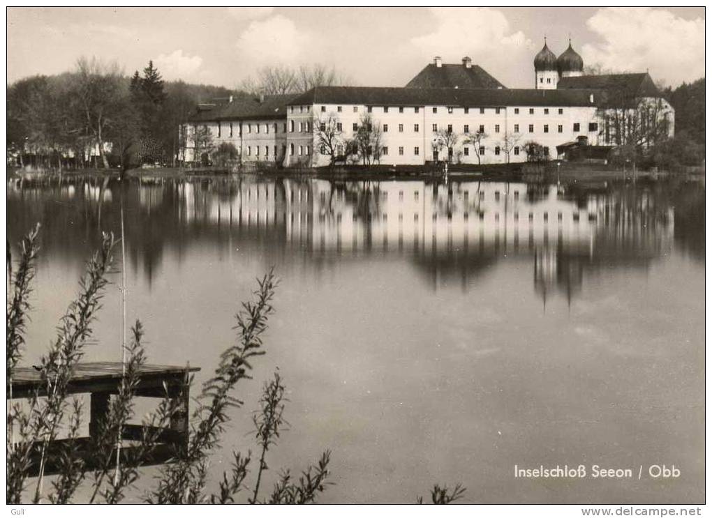 INSELSCHLOSS  - Allemagne   - Gaststätte Seeon (Obb) I J.Sandau ..*PRIX FIXE - Sonstige & Ohne Zuordnung