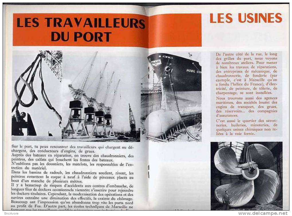BT N° 742 MARSEILLE Et Ses PORTS Textes Cartes Schemas Et Photos - BOOMERANG AUSTRALIE - Côte D'Azur